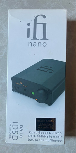 Ifi audio nano idsd black - nano,