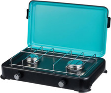 - Plaque De Cuisson Gaz Portable 2 Feux 2350W Rechaud Gaz Butane/Propane Bruleur