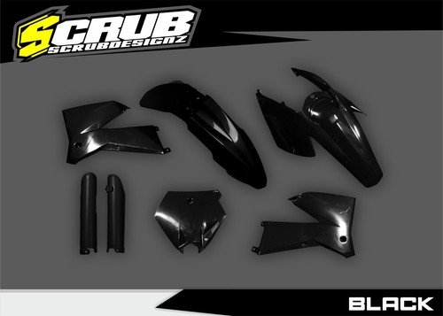 Kit carrosserie plastique noir