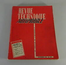 Repair Manual Revue Technique Citroen 11 CV (11 D) Traction Avant '11/1955