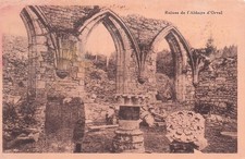 BELGIUM ORVAL RUINS OF ORVAL ABBEY