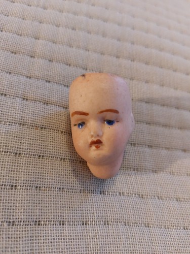 Ancienne tête poupée - ancienne,