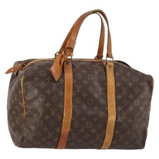 LOUIS VUITTON Monogram Sac Souple 45 Boston Bag M41624 LV Auth BA5274
