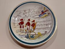 Vintage PARRY VIEILLE PV French Opera Robin Des Bois Dessert Plate, 8 3/4" Dia