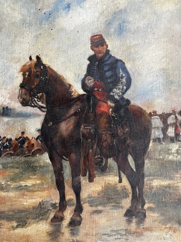 Beau tableau hst signé - beau,