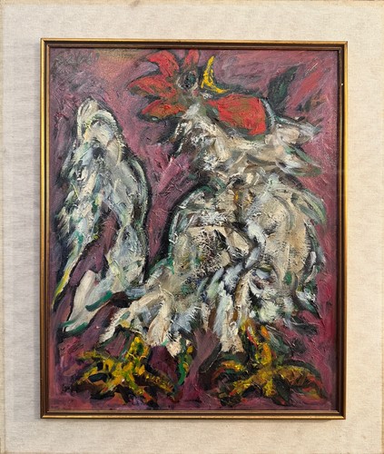 Peinture huile sur - huile,