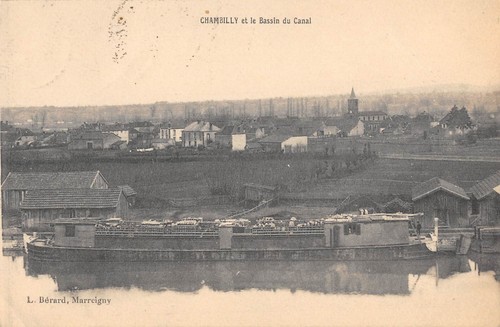 Cpa chambilly le bassin - 71,