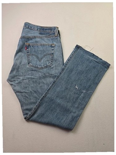 Jean levi 501 bleu unisexe - jean,