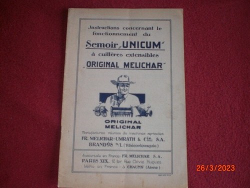 Ancien manuel instructions - ancien,