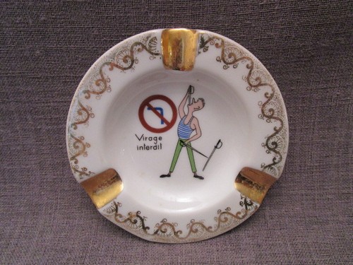 Cendrier porcelaine de - cendrier,