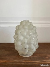 Globe en verre à motif bulle