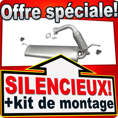 Silencieux arriere pour - arriere,