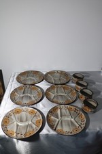 Vintage Service assiettes à