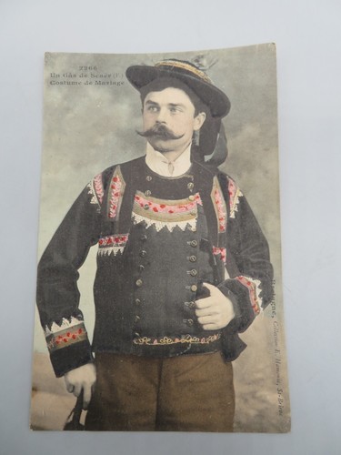Vintage postcard costume - costume, de