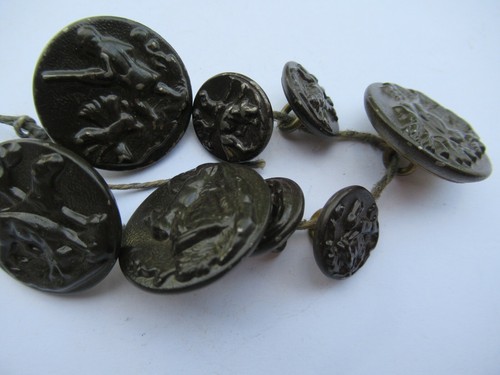 Ancien bouton venerie - ancien,