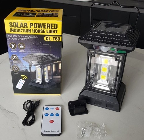 Lampe solaire led cob - solaire, –