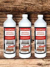 3 x 1 Litre Bois de Feuillu Dégrisonnement Teck Bankirai Terrasse Anti Gris