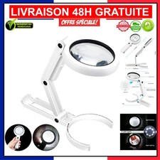 Powcan Lampe Loupe Éclairante