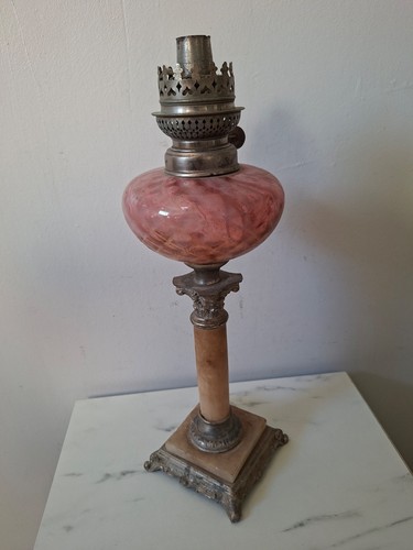 Pied lampe petrole onyx - a,