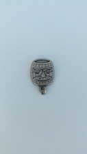 OLD BOURBON ADVERTISING KEYCHAIN WINE CELLAR Barrel the Pendant 1970