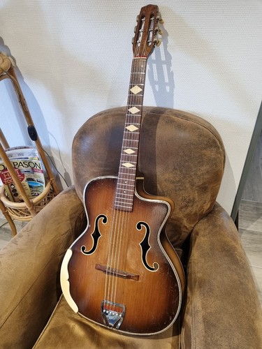 Guitare jazz manouche vintage - guitare,