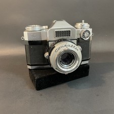 Zeiss Ikon Contaflex Synchro-Compur with Tessar 50MM 2.8 working
