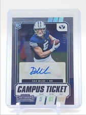 DAX MILNE 2021 CONTENDERS DRAFT CAMPUS TICKET ROOKIE RC AUTO /99 Q5668