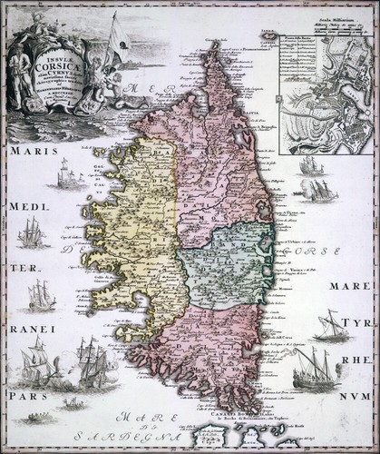 Reproduction carte ancienne - ,