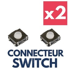 2x Switch fixation Boitier