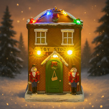 Maison de Noël lumineuse avec