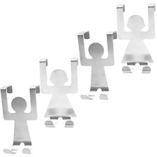  4 Pcs Patère Porte Crochet