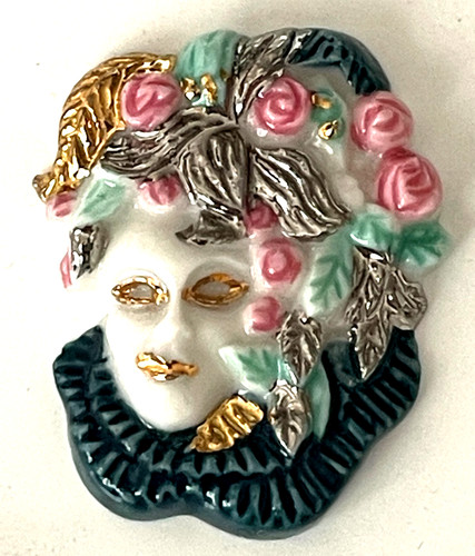 Magnifique fève masque - fève,