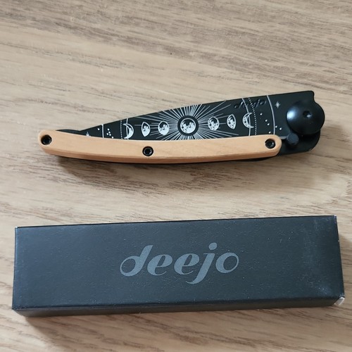 Deejo couteau pliant - pliant, manche