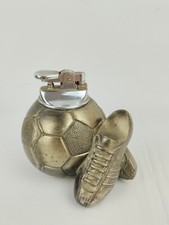 old table lighter office vintage collection ball and football boots 