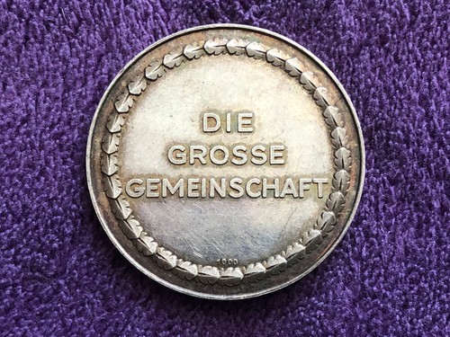Médaille argent allemande - en,