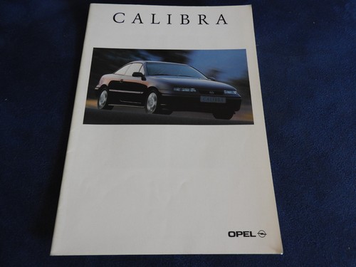 Catalogue opel calibra 1997 - ,