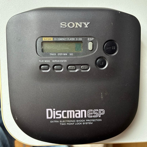 Sony 335 discmanesp compact - sony,