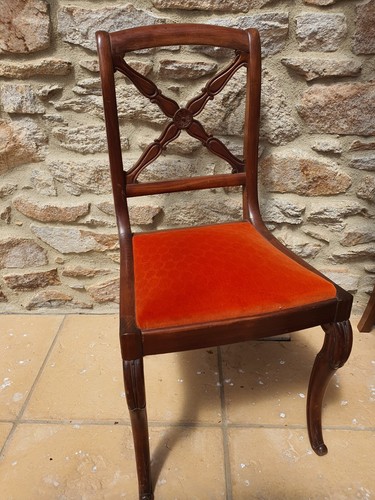 Chaises style charles x - 6,