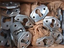   Vintage Art Deco Solid Aluminum Metal Furniture Lock Entry 