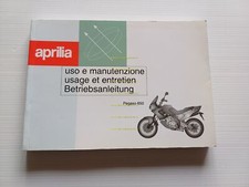 Aprilia Pegaso 650 1996-2000 Italian Maintenance Use Manual ORIGINAL