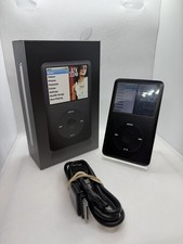 Apple Ipod Classic 6E Génération Noir 80GB Mp3 Lecteur A1238 MB147ZD #7355