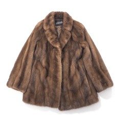 Manteau veste en fourrure de