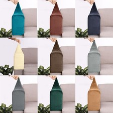 Housses d'accoudoir souples pour canapé chaise antidérapante housses de meuble