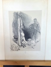 WILLETTE Adolphe Léon - La Flagellation du Christ - 1910 - Gravure - Lithographi