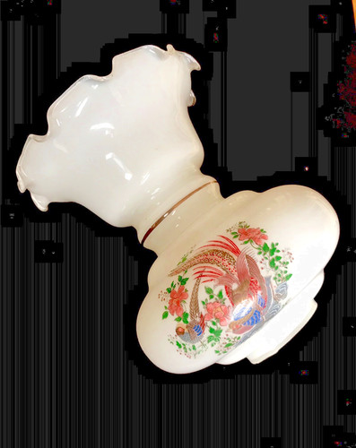 Globe verre opaline - globe, pour