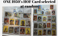 1950's and 1960's Hall Of Fame Baseball Card Lot (Read Description)