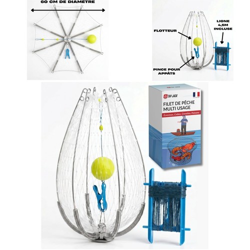 Nasse pêche pliable cm - de,