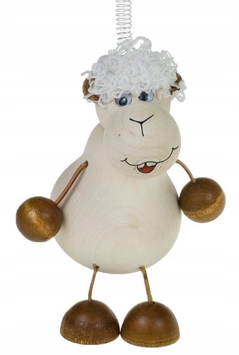 Jouet suspension bois mouton
