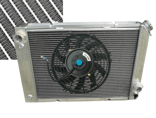 Aluminium radiateur fan - aluminium, pour