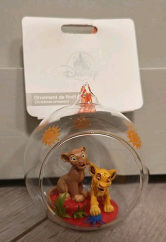 Ornement noël boule simba - noël,